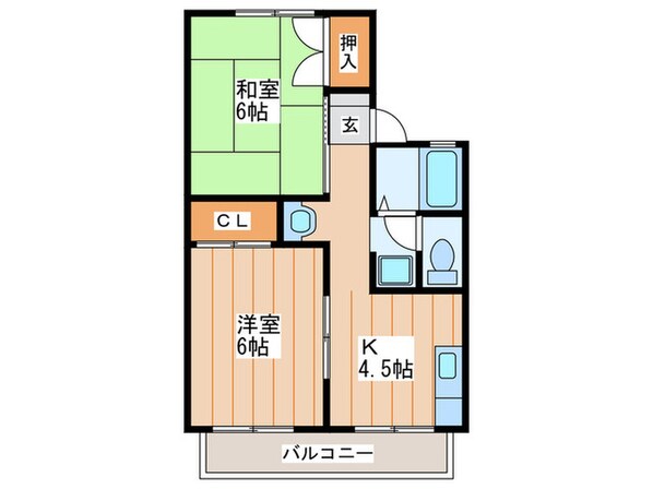 ブランマヌールの物件間取画像